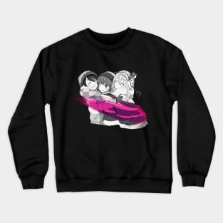 camp girls anime Crewneck Sweatshirt